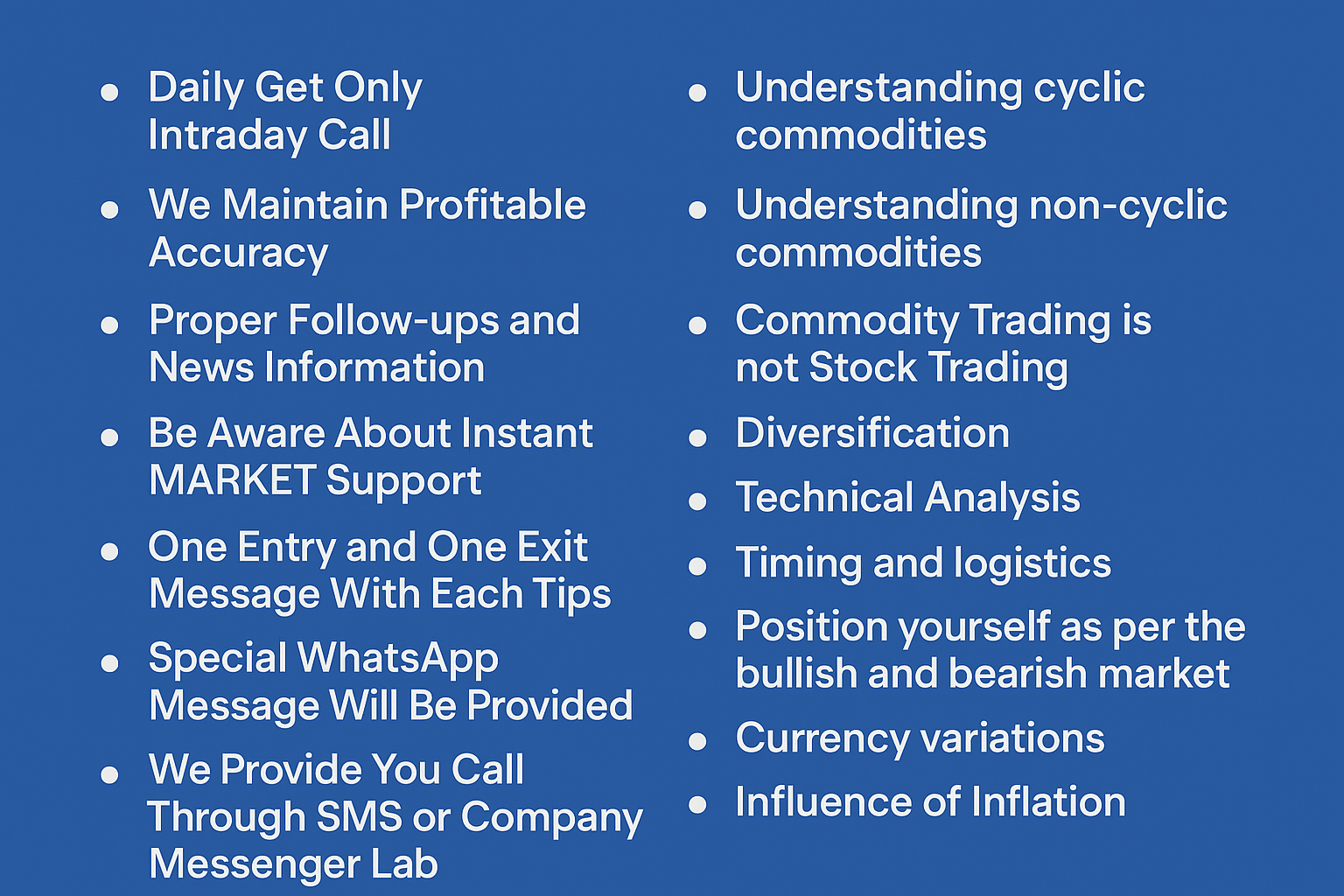 Most Trusted Options Tips Provider in India 2025